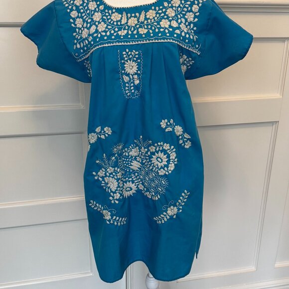Embroidered Cotton Dress- Size Small - Picture 2 of 6
